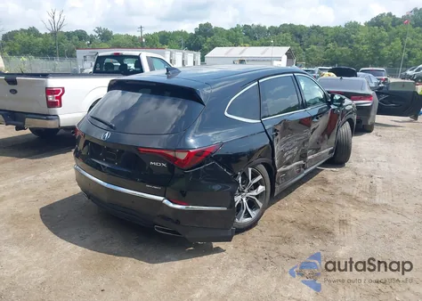 2022 Acura Mdx Technology Package из США, поврежденный, VIN 5J8YE1H43NL037701
